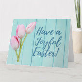 イースターを楽しくお祝いしましょう カード (正面)