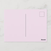 イースターを貼り合わせる ポストカード (裏面)