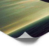 イースターアイランドのモアイ像 ポスター (角)