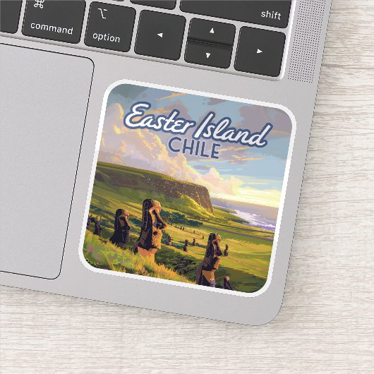 イースターアイランドチリモアイラパヌイポリネシアレトロ シール (詳細)