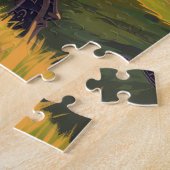 イースターアイランドチリモアイラパヌイポリネシアレトロ ジグソーパズル (側面)