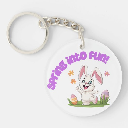 イースターアクリルキーチェーン キーホルダー (正面)