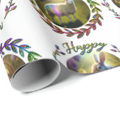 イースターアニマルラッピング紙 ラッピングペーパー (ロールコーナー)