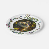 イースターアヒル ペーパープレート (アングル)