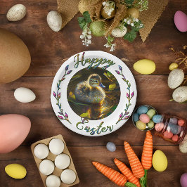 イースターアヒル ペーパープレート