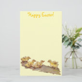 イースターアヒル 便箋 (スタンド正面)