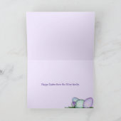 イースターアヒル(卵) シーズンカード (内部)