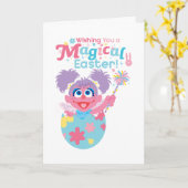 イースターアビーカダビー カード (黄色い花)