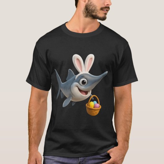 イースターアメリカチョウザメ Tシャツ (正面)