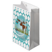 イースターアメリカヘラジカのギフトバッグ スモールペーパーバッグ (正面アングル)