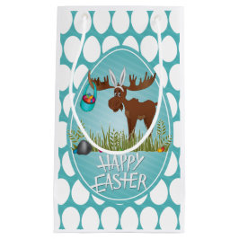 イースターアメリカヘラジカのギフトバッグ スモールペーパーバッグ