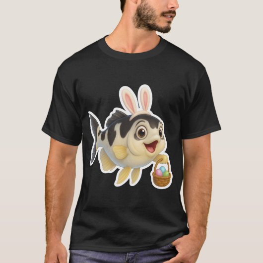 イースターアーチャーフィッシュ Tシャツ (正面)