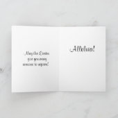 イースターアートアレルイア! シーズンカード (内部)