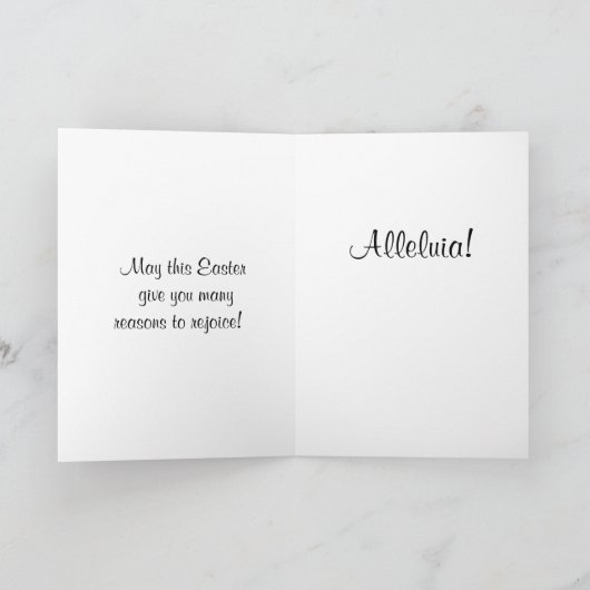 イースターアートアレルイア! シーズンカード (内部)