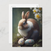 イースターアートポストカード シーズンポストカード (正面/裏面)