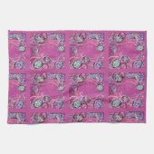 イースターアート キッチンタオル (横)