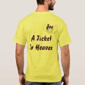 イースターイエス・キリストは復活カスタマイズ Tシャツ (裏面)