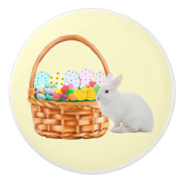 イースターイエローセラミックプル セラミックノブ