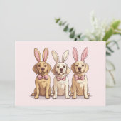 イースターイエローラブラドールレトリエバードッグ シーズンカード (スタンド正面)