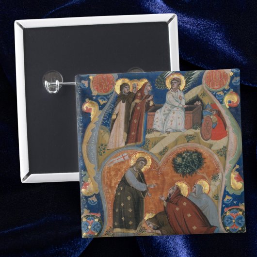 イースターイタリアンのアートネリウスのイルミネーション 缶バッジ