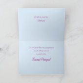 イースターイタリアン恵みヌン、ワイルドフラワー シーズンカード (内部)