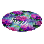 イースターインスパイアフローラガラス板 カッティングボード (角)