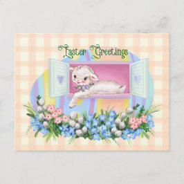 イースターインスパイアヴィンテージラム（卵） ポストカード