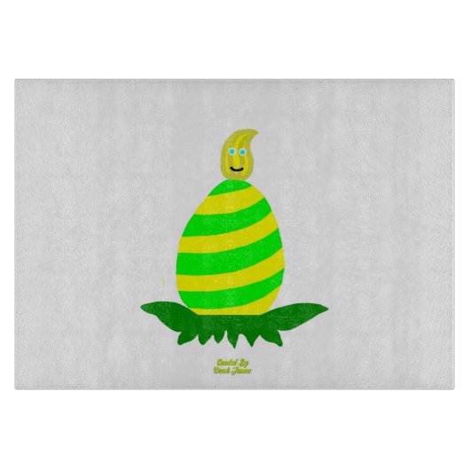 イースターウィグズガラスのカッティングボード カッティングボード (正面)