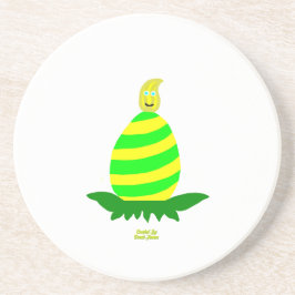 イースターウィッシュサンドストーンコースター コースター