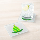 イースターウィッシュズガラスコースター ガラスコースター (アングル)