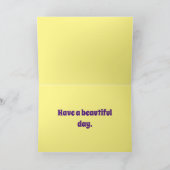 イースターウィッシュハッピーイースター カード (内部)