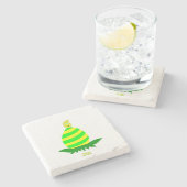 イースターウィッシュ大理石コースター ストーンコースター (横)