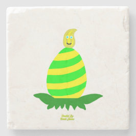 イースターウィッシュ大理石コースター ストーンコースター