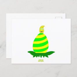 イースターウィッシュ葉書 ポストカード