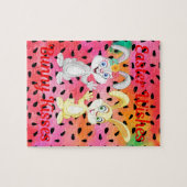 イースターウィッシュ、バニーキスジグソーパズル ジグソーパズル (横)