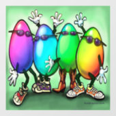 イースターウィンドウにしがみつく ウィンドウサイン (シート)