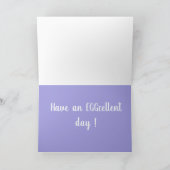 イースターウェルシュコーギー カード (内部)