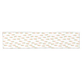 イースターウォーターカラーニンジン ショートテーブルランナー (横)