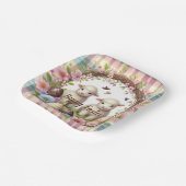 イースターウォーターカラープレイドツーラブス ペーパープレート (傾斜あり)