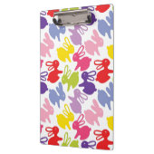 イースターウサギが付いているパターン クリップボード (左)