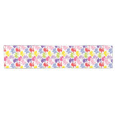 イースターウサギが付いているパターン ショートテーブルランナー (横)