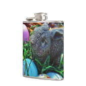 イースターウサギとゴルフボールバスケット フラスク (左)