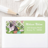 イースターウサギと卵 ラベル (インサイチュ)