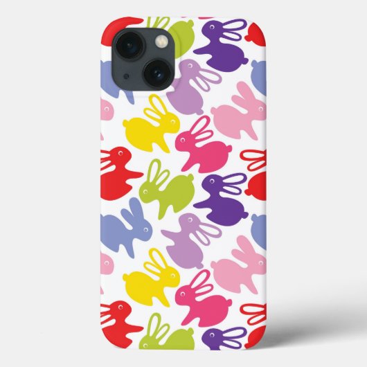 イースターウサギの模様 Case-Mate iPhoneケース (裏面)