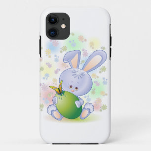 イースターウサギ卵と花iPhone 5ケース iPhone 11 ケース