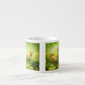 イースターウサギ エスプレッソカップ (正面)