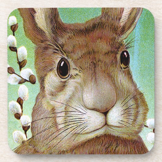 イースターウサギ コースター (正面)