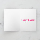 イースターウサギ シーズンカード (内部)