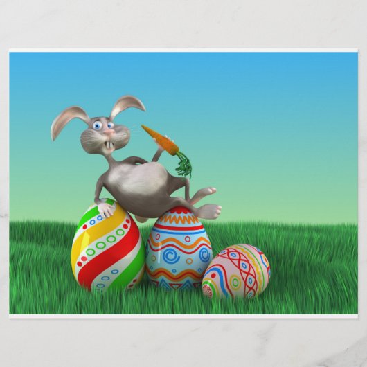 イースターウサギ チラシ (正面)