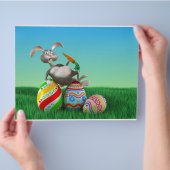 イースターウサギ チラシ (手)